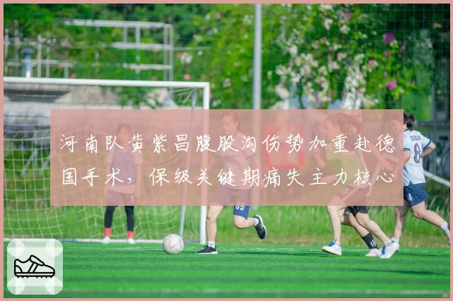 河南队黄紫昌腹股沟伤势加重赴德国手术，保级关键期痛失主力核心__br_